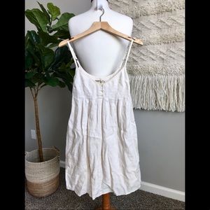 Linen Babydoll Dress